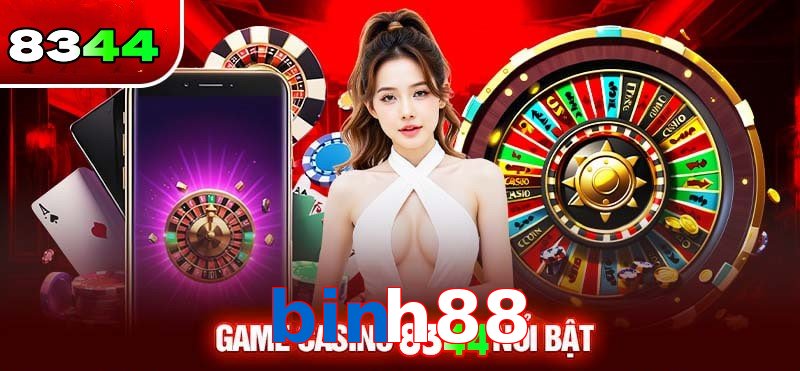 Sảnh Casino binh88 thưởng cực khủng